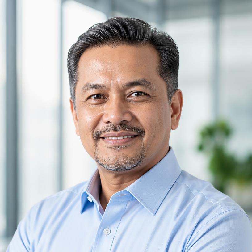 Portrait of Mr. William See, Financial Controller at TF Value-Mart
